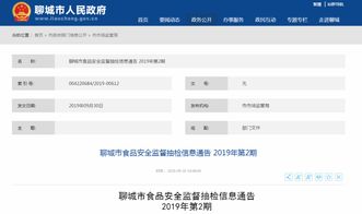 冠縣人注意 這26批次食品不合格,別買...